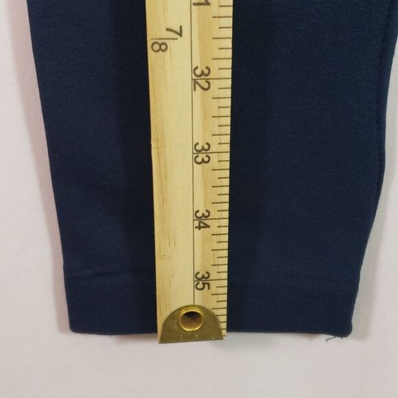 Sofra Free Size, Long Navy Blue Leggings (AF) - Picture 5 of 6